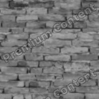 seamless wall bricks bump 0014